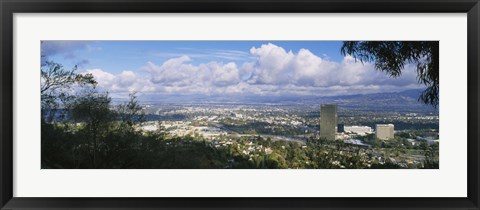 Framed Studio City, San Fernando Valley, Los Angeles, California Print