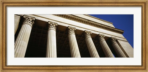 Framed Low angle view of a building, 30th Street Station, Philadelphia, Pennsylvania Print