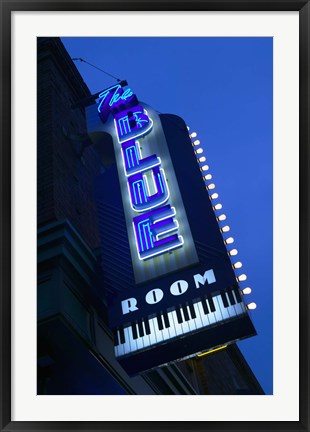 Framed Blue Room Jazz Club, 18th &amp; Vine Historic Jazz District, Kansas City, Missouri, USA Print