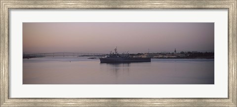 Framed Coronado Bridge, San Diego, California, USA Print
