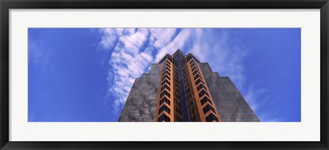 Framed Low angle view of an office building, Sacramento, California Print