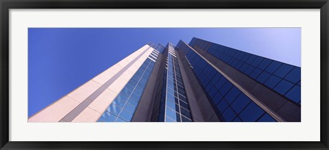 Framed Low angle view of a skyscraper, Sacramento, California Print