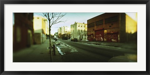 Framed Buildings in a city, Williamsburg, Brooklyn, New York City, New York State, USA Print