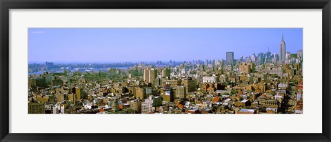 Framed Manhattan, New York City, New York State, USA Print