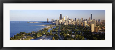 Framed USA, Illinois, Chicago Print