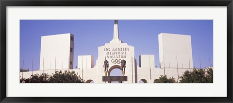 Framed Los Angeles Memorial Coliseum, Los Angeles, California Print