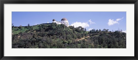 Framed Griffith Park Observatory, Los Angeles, California Print