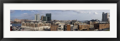 Framed Inner Harbor, Baltimore, Maryland, 2009 Print