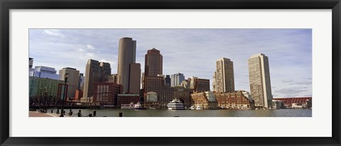 Framed City at the waterfront, Fan Pier, Boston, Suffolk County, Massachusetts, USA 2010 Print