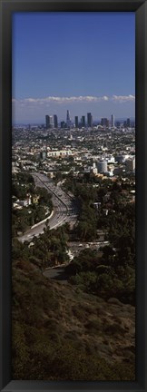 Framed Hollywood, Los Angeles, California (vertical) Print