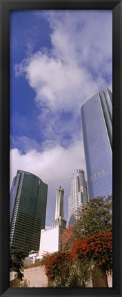 Framed City Of Los Angeles, Los Angeles County, California, USA Print