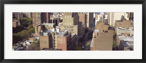 Framed Buildings in a city, Chelsea, Manhattan, New York City, New York State, USA Print