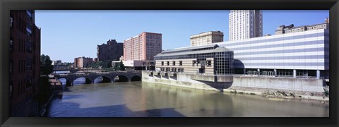 Framed Genesee River, Rochester, Monroe County, New York State Print