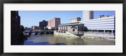 Framed Genesee River, Rochester, Monroe County, New York State Print