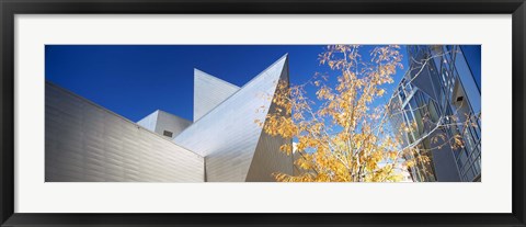 Framed Low angle view of skyscrapers, Downtown Denver, Denver, Colorado, USA Print