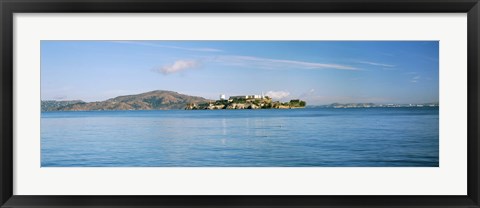 Framed Alcatraz Island, San Francisco, California, USA Print