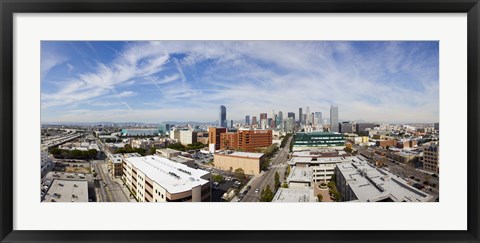 Framed Buildings in Downtown Los Angeles, Los Angeles County, California, USA 2011 Print