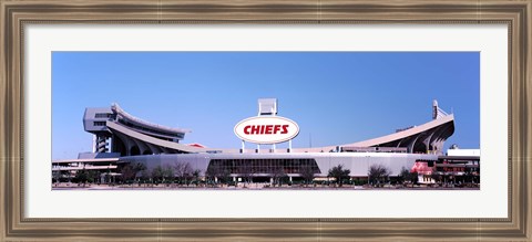 Framed Arrowhead Stadium, Kansas City, Missouri Print