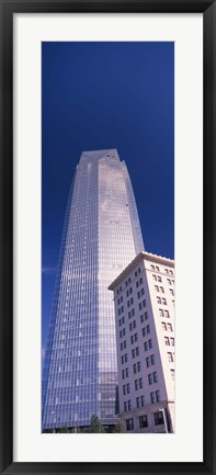 Framed Low angle view of the Devon Tower, Oklahoma City, Oklahoma Print