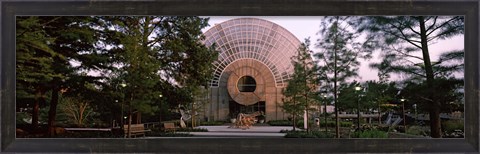 Framed Crystal Bridge Tropical Conservatory, Oklahoma City, Oklahoma, USA Print