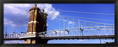 Framed Bridge across the Ohio River, Ohio Print