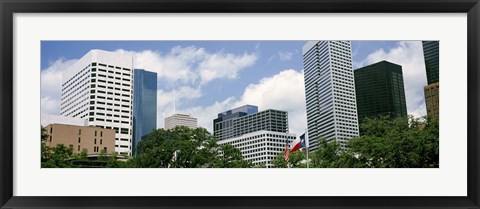 Framed Downtown Houston, Texas, USA Print