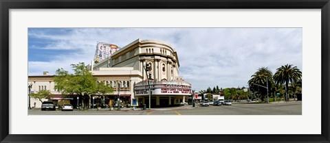 Framed Grand Lake Theater in Oakland, California, USA Print