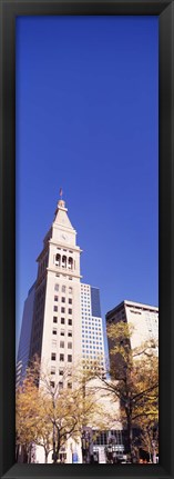 Framed Clock tower, Denver, Colorado Print