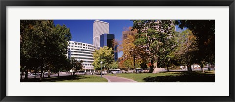 Framed Denver Post Building, Denver, Colorado, USA Print