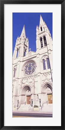 Framed Facade of Cathedral Basilica of the Immaculate Conception, Denver, Colorado, USA Print