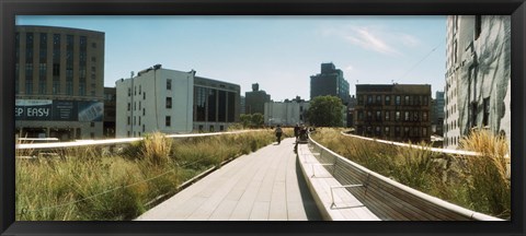 Framed Pathway, Chelsea, Manhattan, New York City, New York State, USA Print