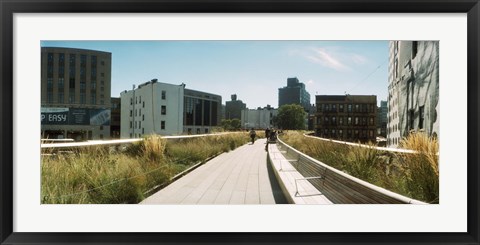 Framed Pathway, Chelsea, Manhattan, New York City, New York State, USA Print