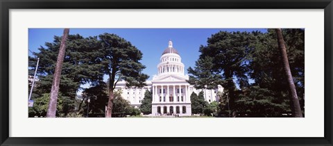 Framed California State Capitol Building, Sacramento, California Print