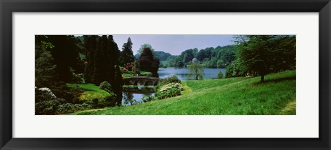 Framed Stourhead Garden, England, United Kingdom Print