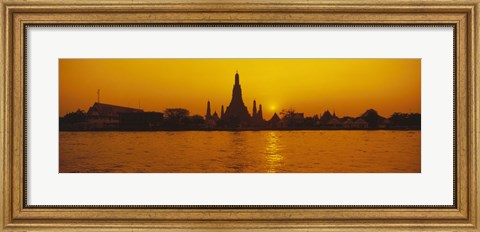 Framed Thailand, Bangkok, Wat Arun Print