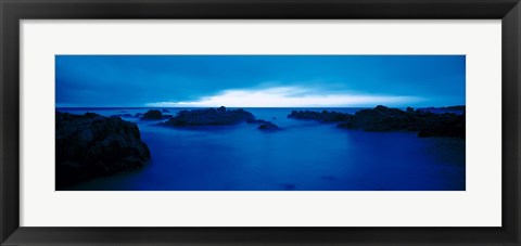 Framed Pacific Coast Monterey CA USA Print