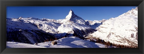 Framed Matterhorn, Zermatt, Switzerland (horizontal) Print