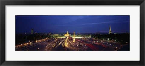 Framed France, Paris, Place de la Concorde Print