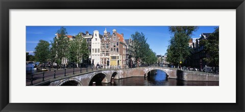 Framed Row Houses, Amsterdam, Netherlands Print