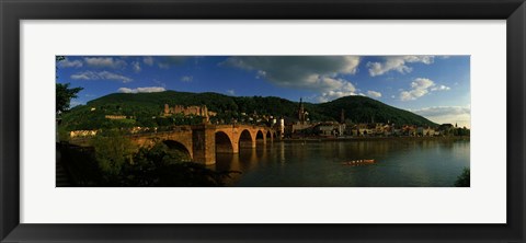 Framed Bridge, Heidelberg, Germany Print