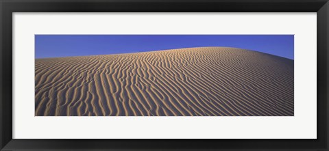 Framed Sand Dunes Death Valley National Park CA USA Print