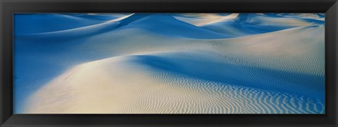 Framed Mesquite Flats Death Valley National Park CA USA Print