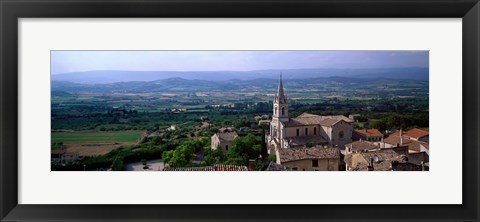 Framed Bonneiux, Provence, France Print