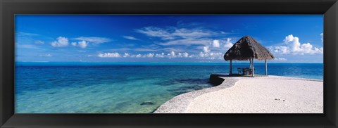 Framed Bora Bora Point Bora Bora Print