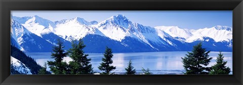 Framed Turnagain Arm Girdwood AK USA Print