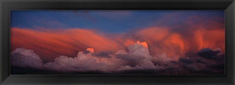 Framed Sunset UT USA Print