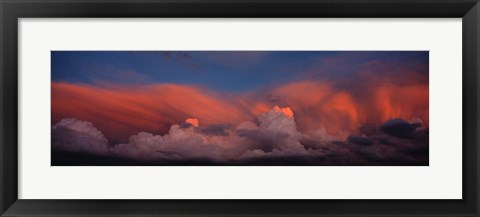 Framed Sunset UT USA Print