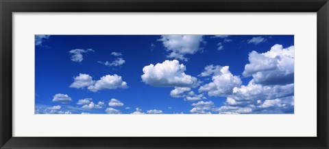 Framed Clouds UT Print