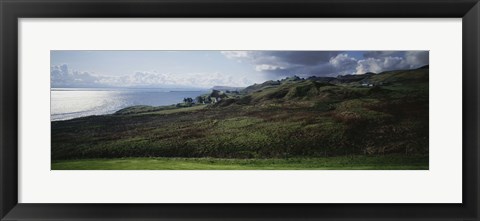 Framed Clouds over a landscape, Isle Of Skye, Scotland Print