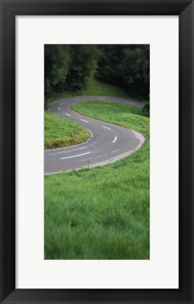 Framed Switzerland, road Print